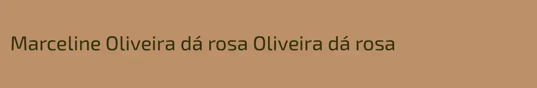Marceline Oliveira dá rosa Oliveira dá rosa